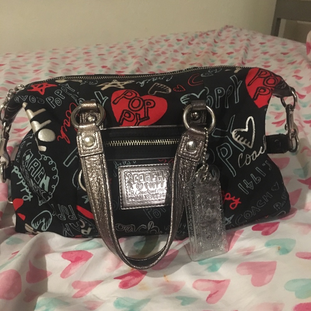 Coach graffiti handbag